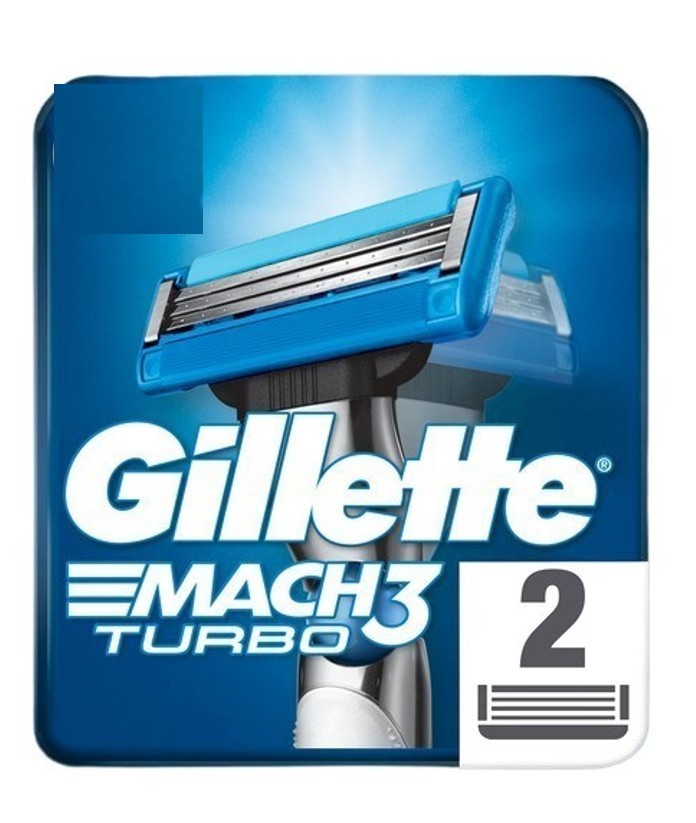 Изображение товара GILLETTE MACH3 TURBO КАССЕТЫ СМЕННЫЕ ДЛЯ БЕЗОПАСНЫХ БРИТВ N2