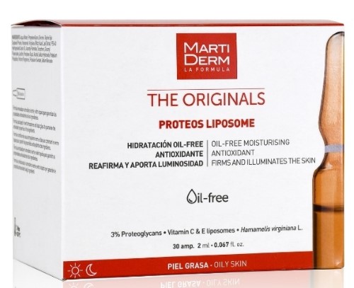 Изображение товара Ампулы Martiderm the originals протеос с липосомами 30 шт. для жирной и обезвоженной кожи