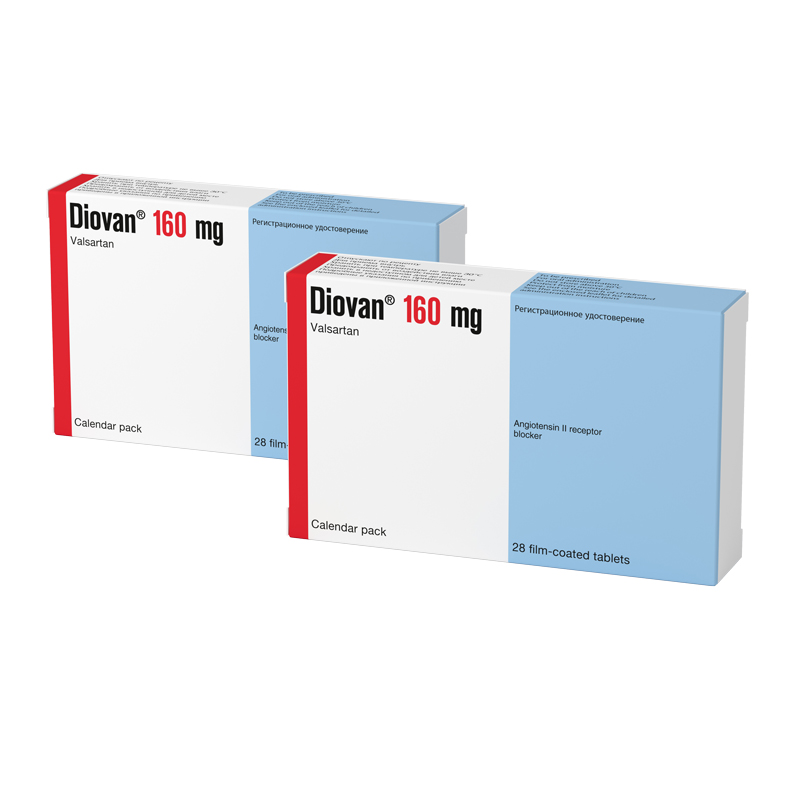 Изображение товара Набор из 2-х упаковок ДИОВАН 0,16 N28 ТАБЛ П/ПЛЕН/ОБОЛОЧ по спец.цене!