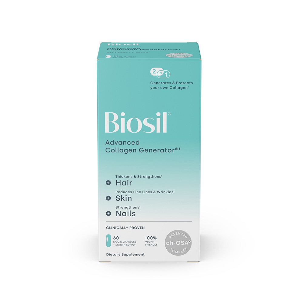 Изображение товара Биосил 60 капсул с холином и кремнием для здоровья и красоты