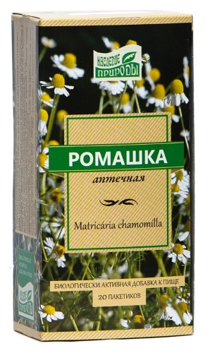 Изображение товара Ромашка аптечная 1 гр 20 шт. фильтр-пакеты Наследие природы