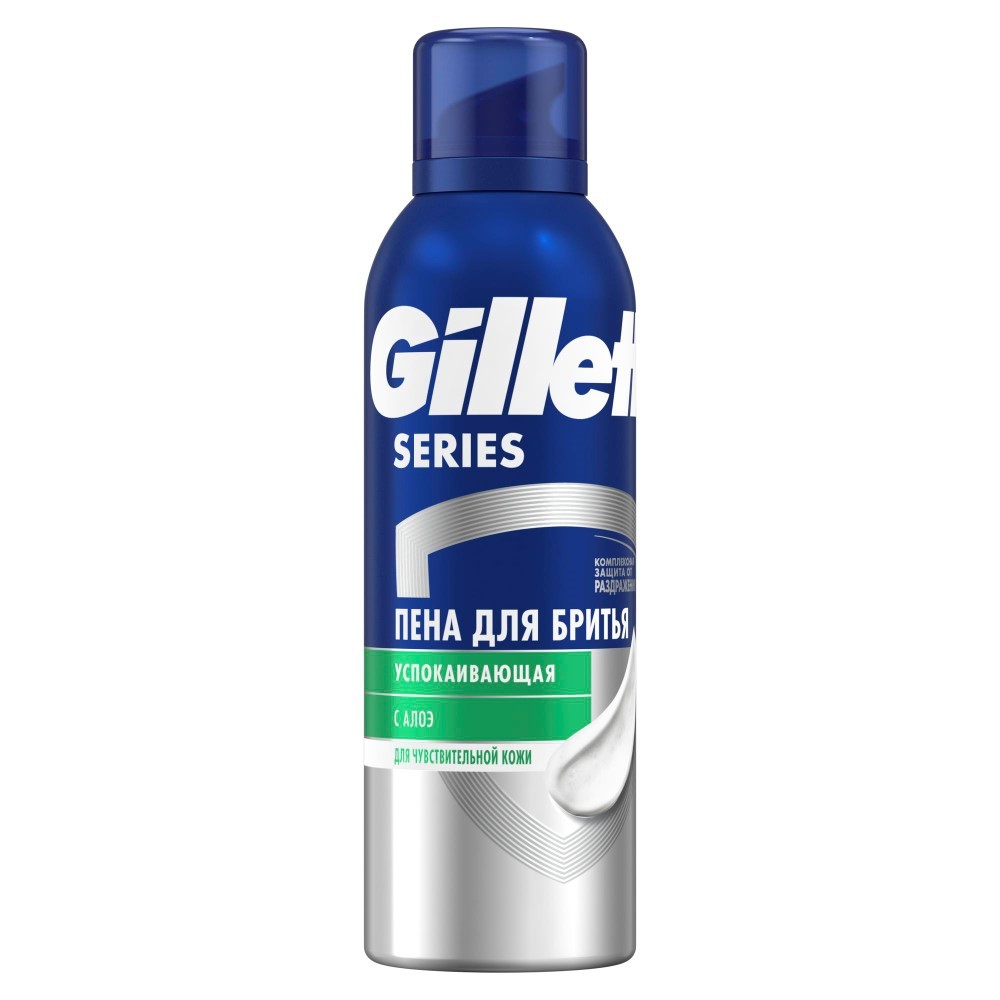 Изображение товара Gillette series пена для бритья успокаивающая 200 мл