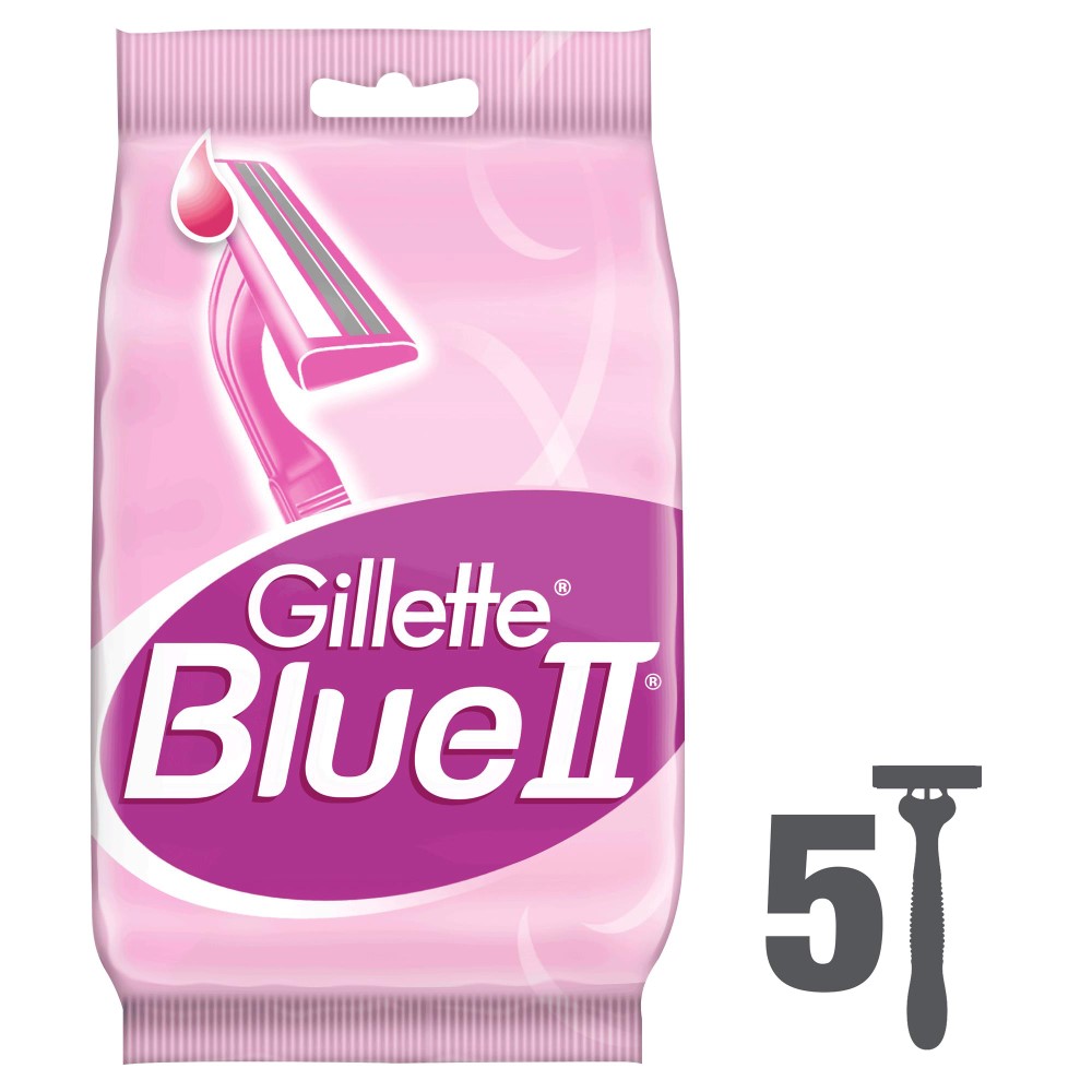 Изображение товара Gillette blue 2 for women бритвы безопасные одноразовые 5 шт.