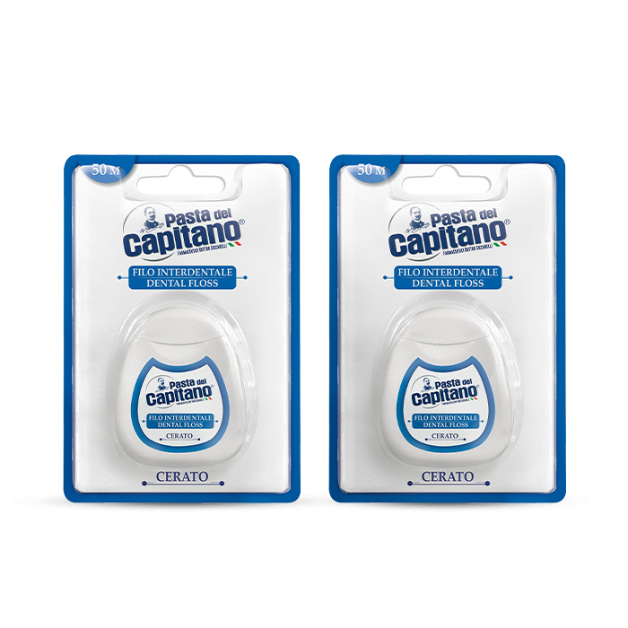 Изображение товара НАБОР PASTA DEL CAPITANO ЗУБНАЯ НИТЬ 50М 2 уп. - по выгодной цене!