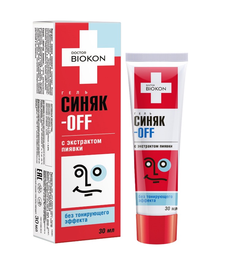 Изображение товара Doctor biokon синяк-off гель без тонирующего эффекта 30 мл