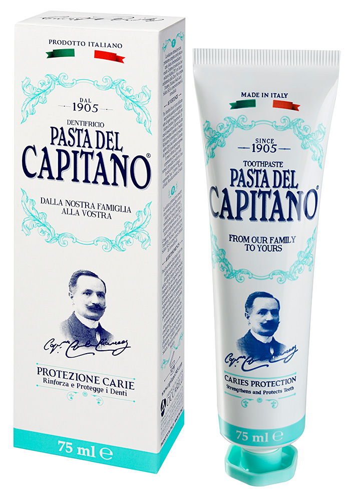 Изображение товара Pasta del capitano 1905 зубная паста полная защита от кариеса 75 мл