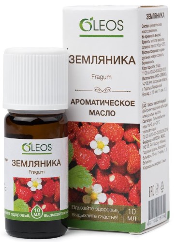 Изображение товара Oleos масло ароматическое земляника 10 мл