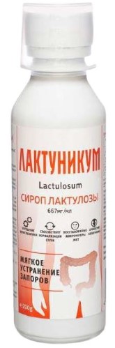 Изображение товара Лактуникум 200 гр жидкая биодобавка для ЖКТ и кишечника