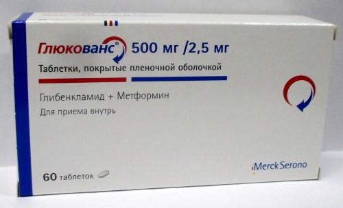 Глюкованс цена  от 339 руб.,  Глюкованс в интернет‐аптеке .