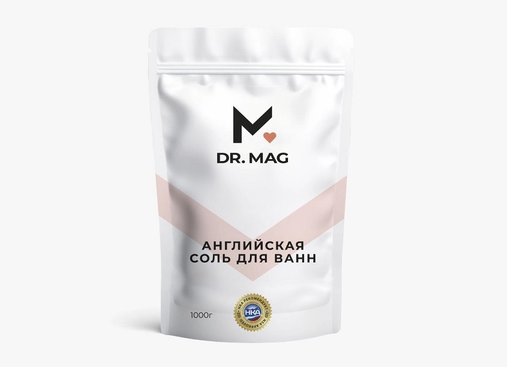 Изображение товара Dr mag соль английская для принятия ванн 1000 гр