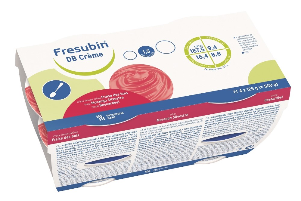 Изображение товара Фрезубин диабет крем земляника 125 г 4 шт пероральное питание