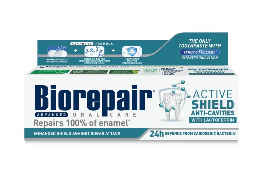 Изображение товара Biorepair advanced зубная паста активная защита от кариеса 75 мл