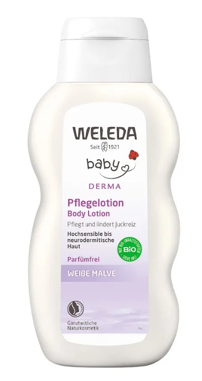 Изображение товара Молочко для гиперчувствительной кожи тела Weleda Baby Derma 200 мл