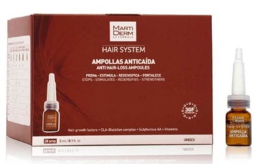 Изображение товара Ампулы Martiderm Hair System против выпадения волос 28 шт., 3 мл