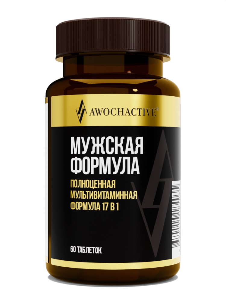 Изображение товара Awochactive витаминно-минеральный комплекс mens formula 60 шт. для мужчин