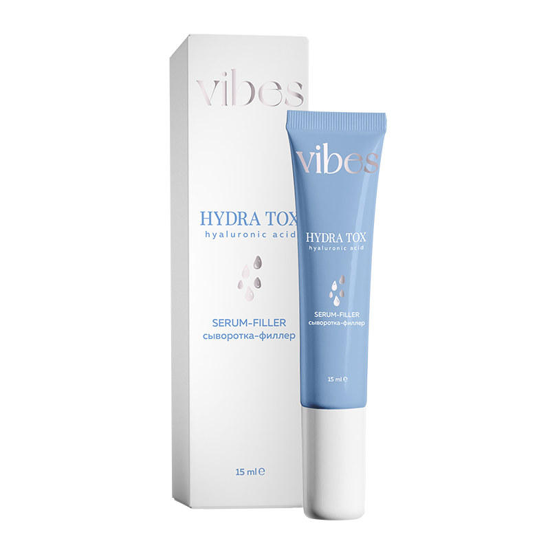 Изображение товара Vibes hydra tox сыворотка-филлер с гиалуроновой кислотой 15 мл