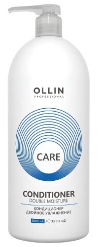 Изображение товара Кондиционер Ollin Care двойное увлажнение для сухих волос, 1000 мл
