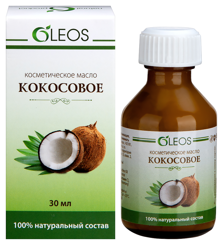 Oleos косметическое масло кокосовое 30 мл инструкция по применению