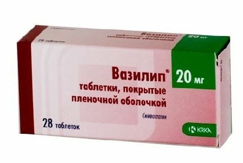 ВАЗИЛИП 0,02 N28 ТАБЛ П/ПЛЕН/ОБОЛОЧ инструкция по применению
