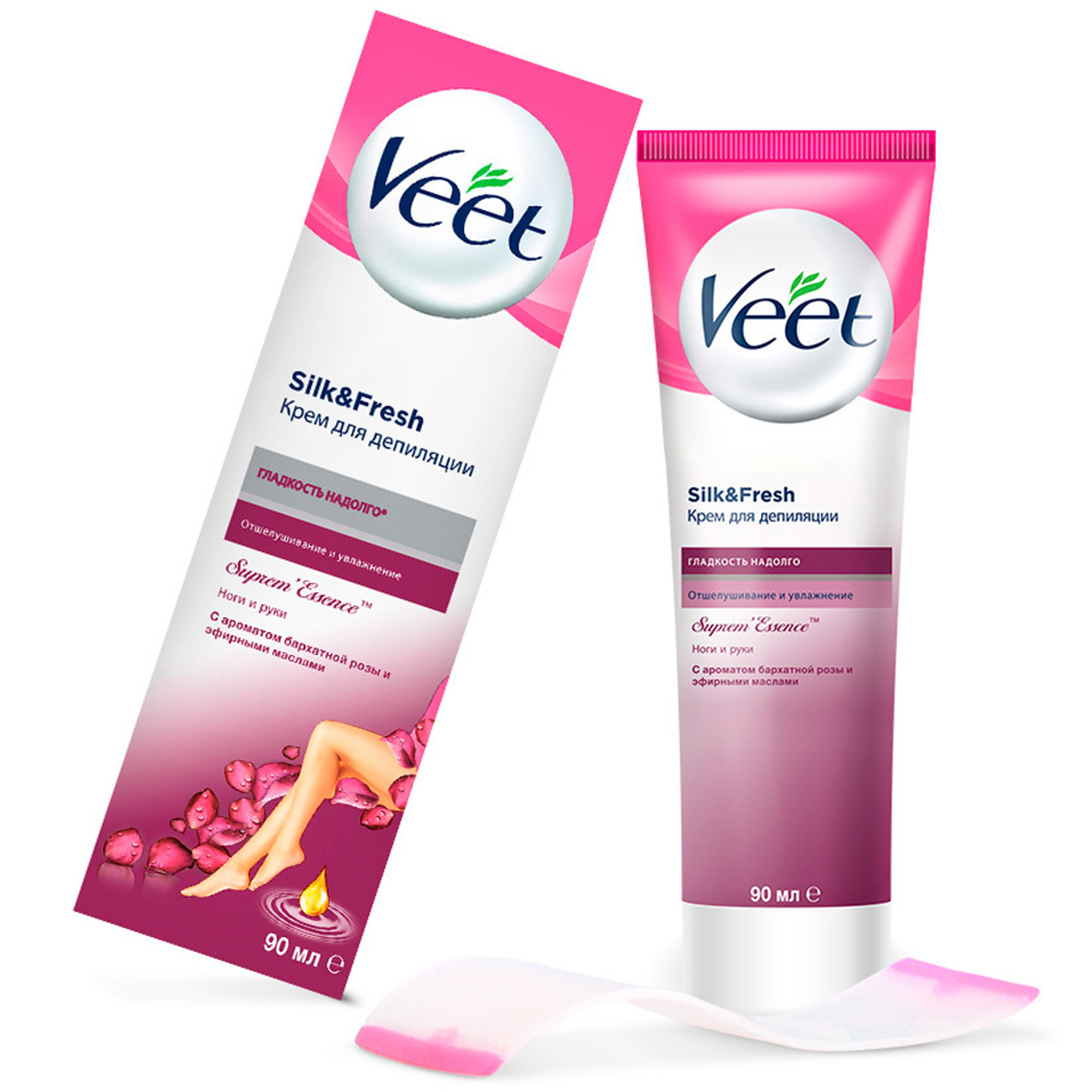 VEET КРЕМ ДЛЯ ДЕПИЛЯЦИИ SUPREM'ESSENCE 90МЛ инструкция по применению