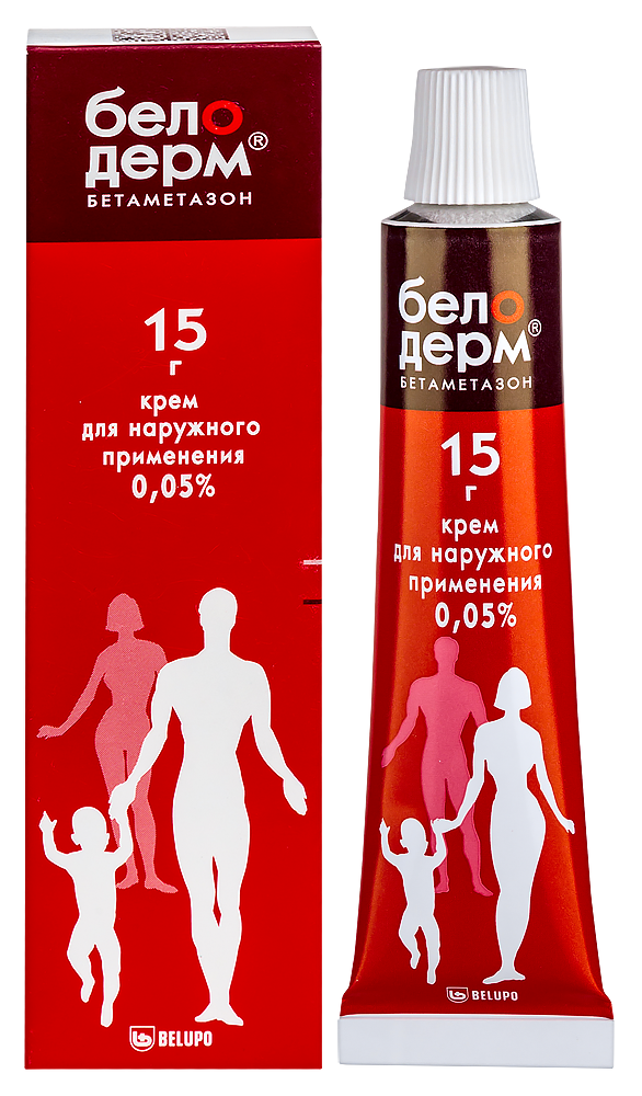 Изображение товара Белодерм 0,05% крем для наружного применения 15 гр