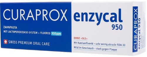 Изображение товара Curaprox Зубная паста Enzycal 950 ppm 75 мл