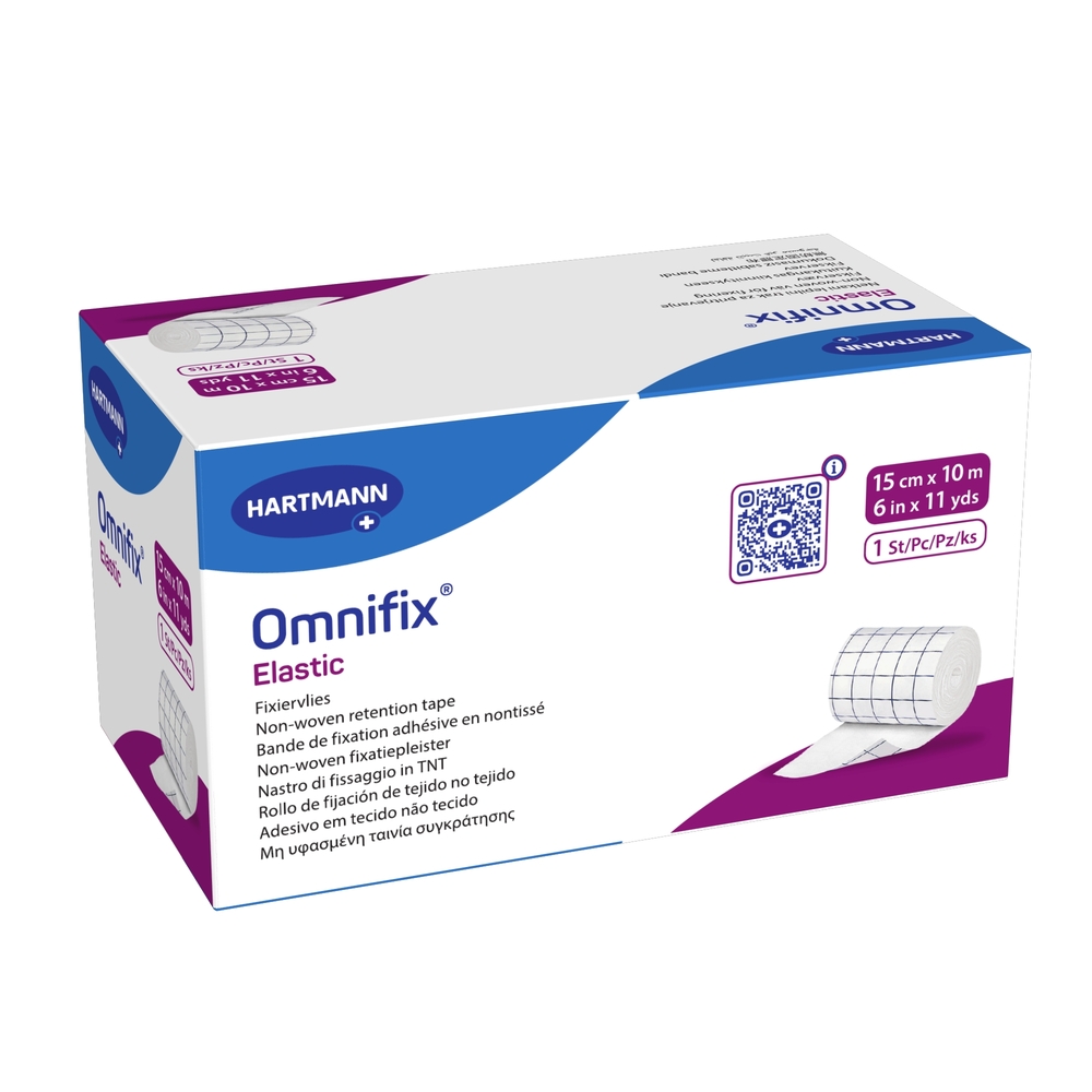 Изображение товара Пластырь Omnifix Elastic фиксирующий 15 см x 10 м