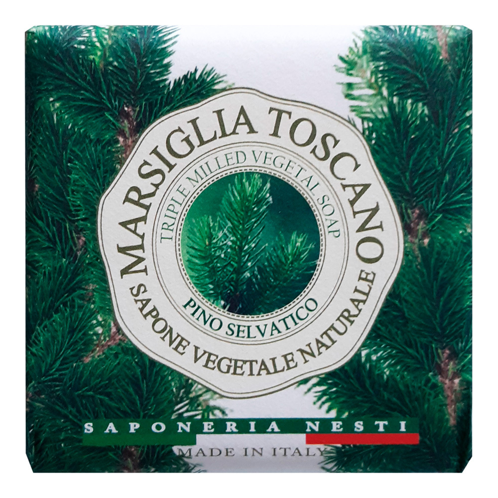 Изображение товара Мыло Nesti Dante Marsiglia Toskano с ароматом дикой сосны 200 гр для лица и тела Изображение товара Мыло Nesti Dante Marsiglia Toskano с ароматом дикой сосны 200 гр для лица и тела