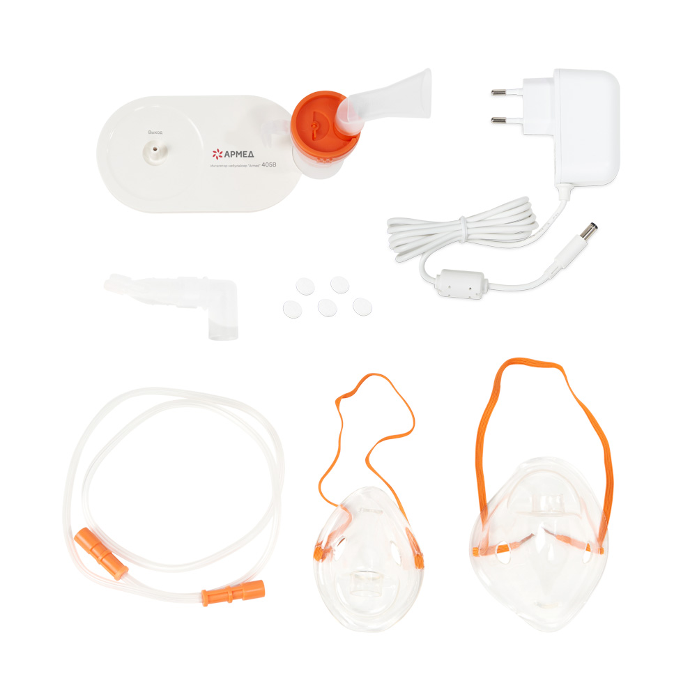 Изображение товара Армед ингалятор-небулайзер 405 для терапии дыхательных путей взрослых и детей