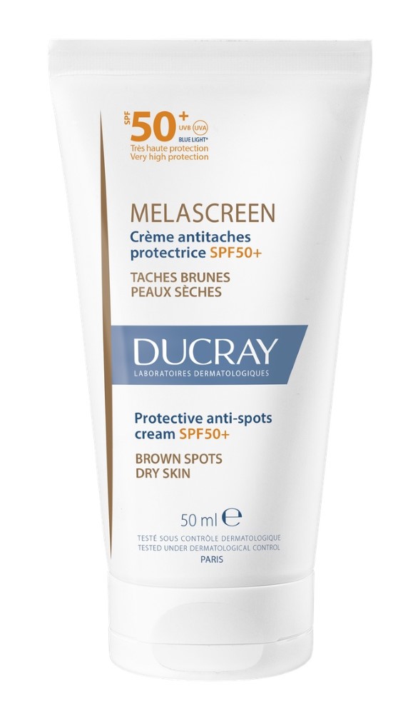 Изображение товара Крем против пигментации Ducray Melascreen SPF50+ 50 мл защита и осветление кожи