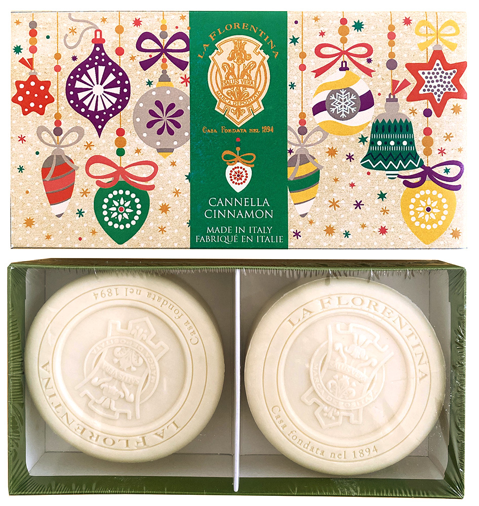 Изображение товара Набор твердого мыла La florentina 2 шт по 115 гр корица пряный аромат