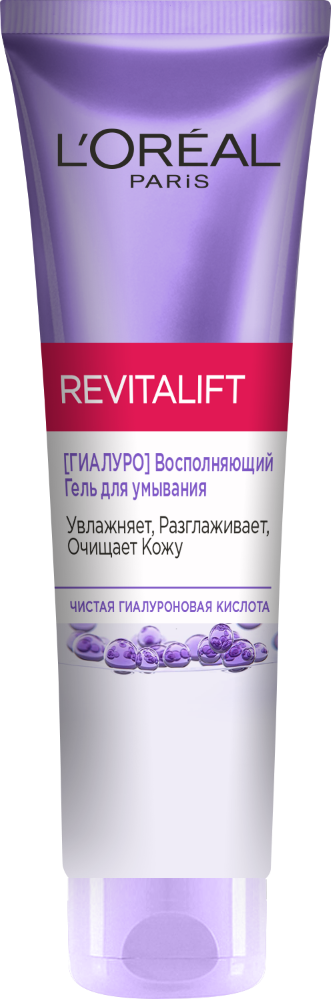 Изображение товара Loreal paris revitalift гель для умывания (гиалуро) восполняющий 150 мл
