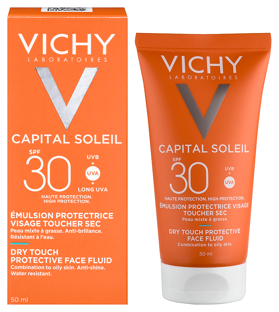 Изображение товара Vichy Capital Ideal Soleil эмульсия SPF30 матирующая для лица 50 мл