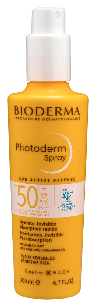 Изображение товара Bioderma PhotodermSPF50+ спрей для лица и тела 200 мл