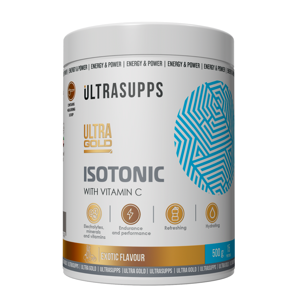 Изображение товара Ультрасаппс ультра голд изотоник 500 гр порошок со вкусом экзотический