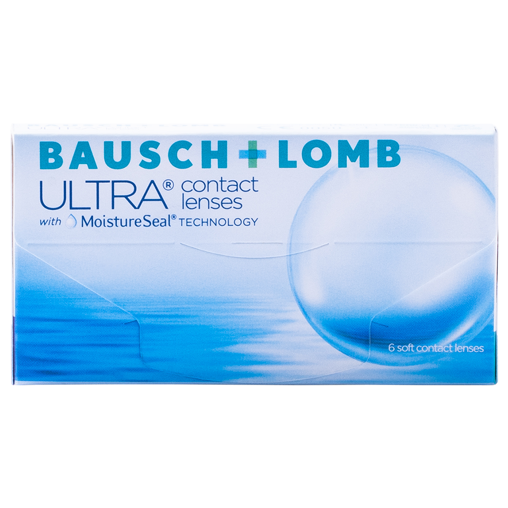 Изображение товара Контактные линзы Bausch&lomb ultra плановой замены -6,00 / 6 шт.