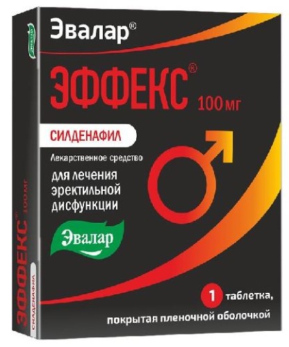ЭФФЕКС СИЛДЕНАФИЛ 0,1N1 ТАБЛ П/ПЛЕН/ОБОЛОЧ инструкция по применению
