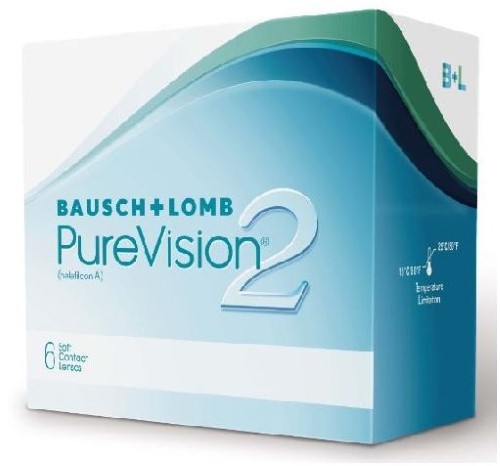 Изображение товара PureVision 2 HD мягкие контактные линзы - плановая замена -3,50, 6 шт