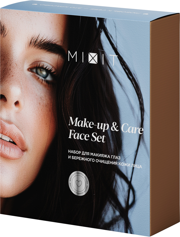 Изображение товара Mixit набор для макияжа глаз и бережного очищения кожи лица 250 мл