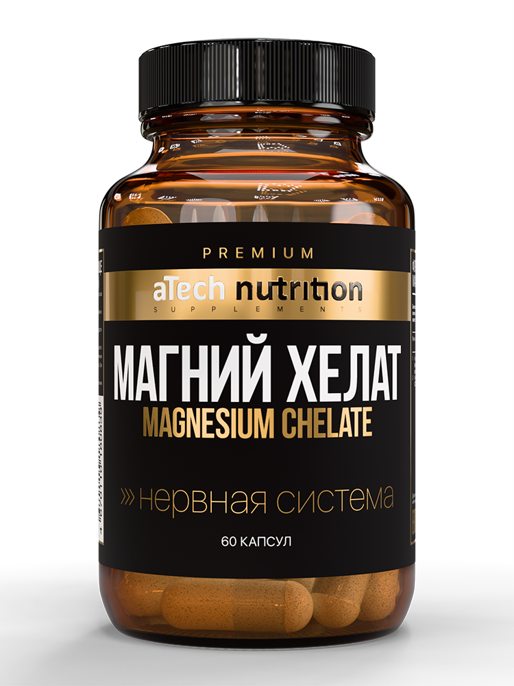 Изображение товара Atech nutrition магний хелат 60 шт. капсулы массой 820 мг/premium