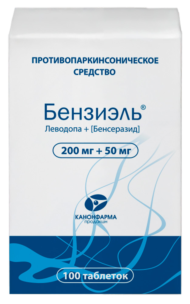 Изображение товара Бензиэль 200 мг + 50 мг 100 шт. таблетки банка Изображение товара Бензиэль 200 мг + 50 мг 100 шт. таблетки банка