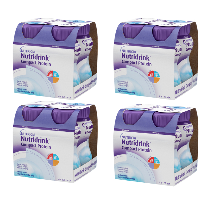 Изображение товара Набор белковое питание 4 уп Нутридринк Компакт Протеин Нейтральный 125г N4 со скидкой 20%