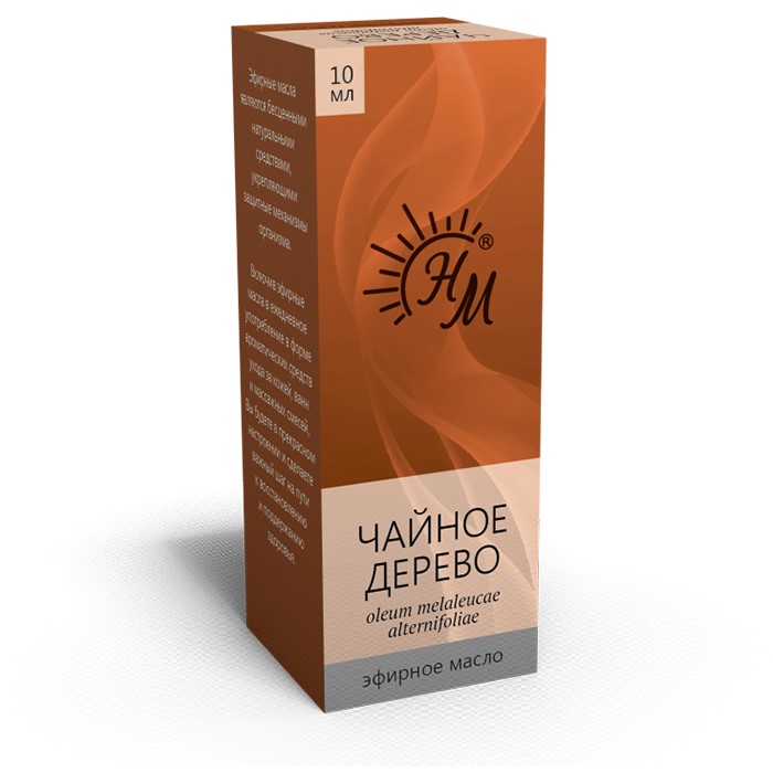 Изображение товара Натуральные масла масло эфирное чайное дерево 10 мл в индивидуальной упаковке