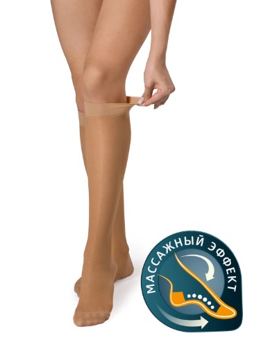 Изображение товара Гольфы med jw-121 компрессионные класс 2 прозрачные