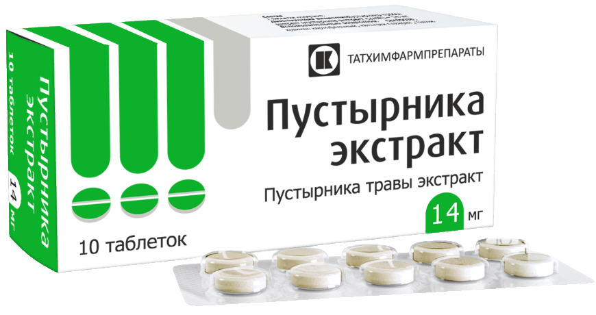 Изображение товара Пустырника экстракт 14 мг 10 шт. таблетки для спокойного сна