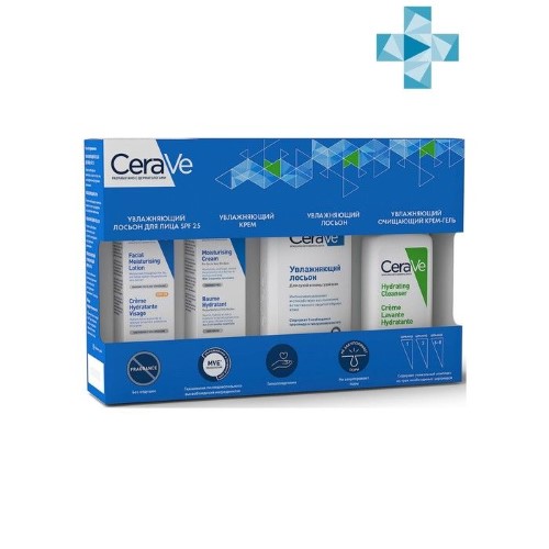 CERAVE НАБОР ИНТЕНСИВНОЕ УВЛАЖНЕНИЕ/VRU10128 инструкция по применению