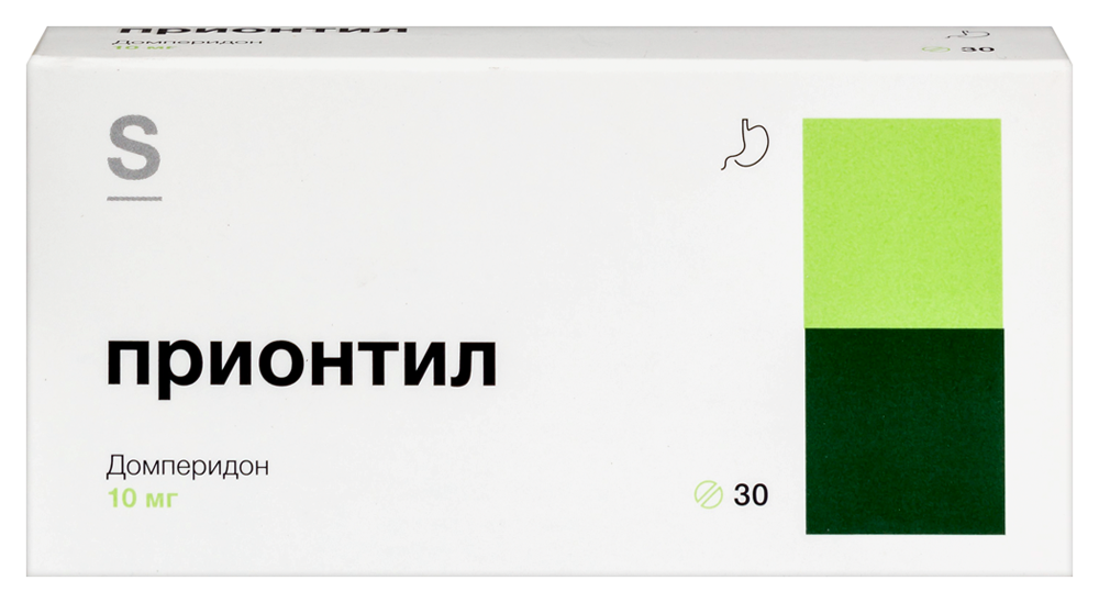 Изображение товара Прионтил 10 мг таблетки 30 шт. средство для снятия тошноты и рвоты