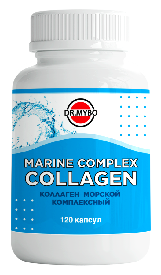 Изображение товара Dr mybo коллаген морской комплексный 120 капсул для здоровья и красоты