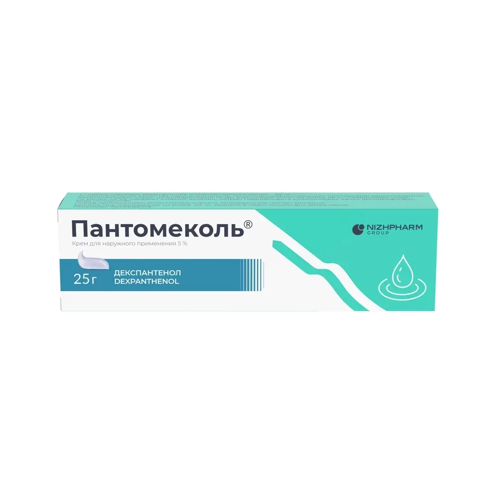 Изображение товара Пантомеколь 5% крем для наружного применения 25 гр