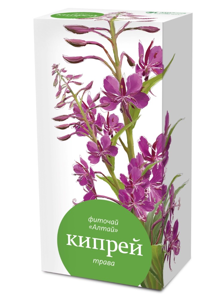 Изображение товара Фиточай Алтай Кипрей трава 1,5 гр 20 шт. фильтр-пакеты